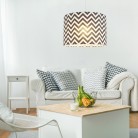 Κρεμαστό φωτιστικό Chevron Black