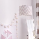 Παιδικό φωτιστικό Chevron Pink