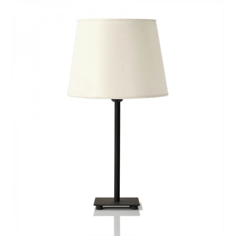 Auge Μαύρο Πορτατίφ με εκρού αμπαζούρ