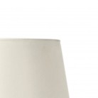 Auge Μαύρο Πορτατίφ με εκρού αμπαζούρ