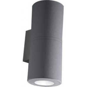 Απλίκα Τοίχου Up-Down Εξωτερικού Χώρου Fumagalli Franca 2L Γκρι   