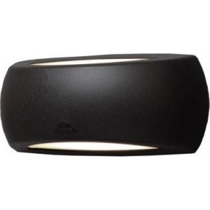 Απλίκα Τοίχου Up-Down Εξωτερικού Χώρου Fumagalli Francy Μαύρη    