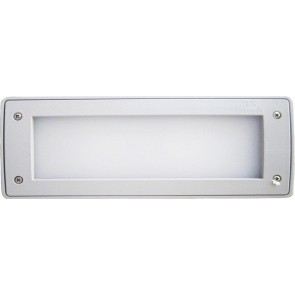 Απλίκα Τοίχου Εξωτερικού Χώρου Χωνευτή Fumagalli Leti Λευκή    