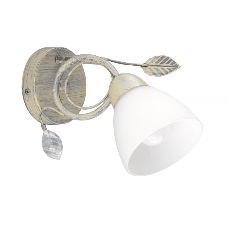 Απλίκα Τοίχου Trio Lighting Traditio Πατίνα Γκρι     