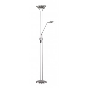 Φωτιστικό Δαπέδου RL Lighting Spock Νίκελ Ματ    