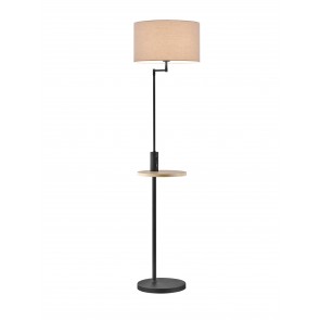 Φωτιστικό Δαπέδου Trio Lighting Claas Μαύρο     