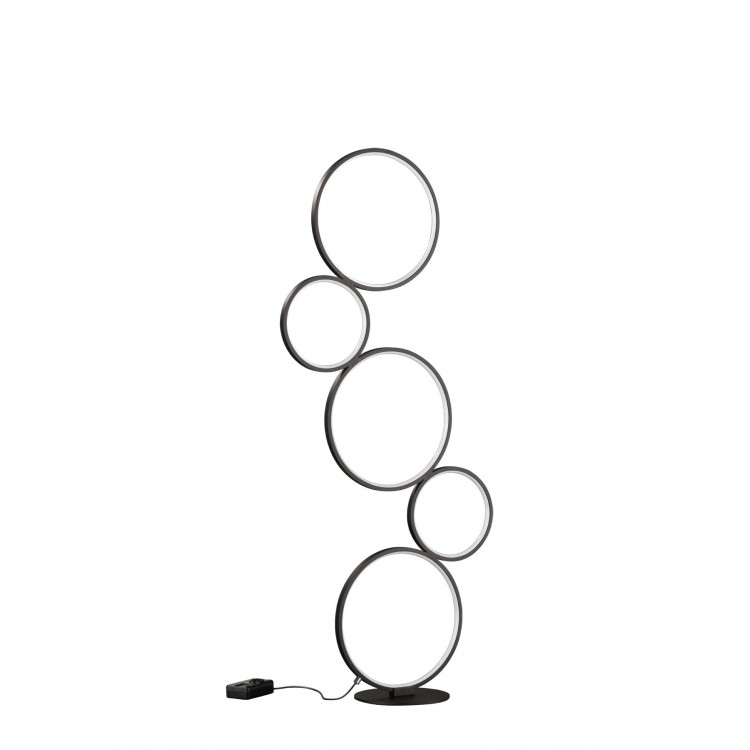 RONDO Φωτιστικό Δαπέδου Trio Lighting 422610532 μαύρο
