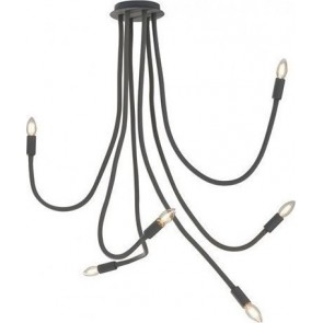 Κρεμαστό Φωτιστικό Fan Europe Lover Μαύρο     