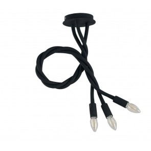 Κρεμαστό Φωτιστικό Fan Europe Lover Μαύρο     