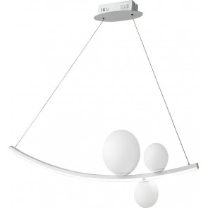 ALTALENA Κρεμαστό Φωτιστικό Ράγα Ondaluce So.Altalena/B.Co  - άσπρο