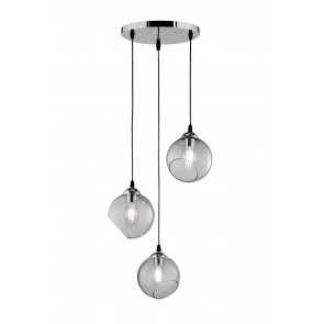 Κρεμαστό Φωτιστικό RL Lighting Clooney R30073054 Φυμέ    