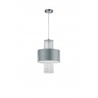 Κρεμαστό Φωτιστικό RL Lighting King Ασημί     