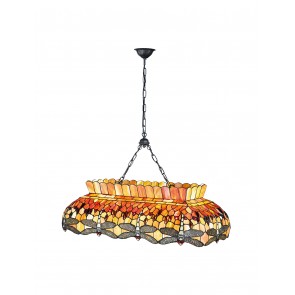 Κρεμαστό Φωτιστικό Tiffany Perenz T665S      