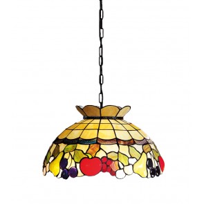 Κρεμαστό Φωτιστικό Tiffany Perenz T924S      