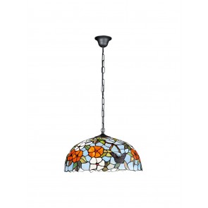 Κρεμαστό Φωτιστικό Tiffany Perenz T998S      