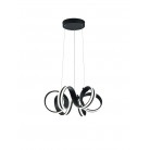 Κρεμαστό Φωτιστικό Trio Lighting Carrera Μαύρο Ματ    
