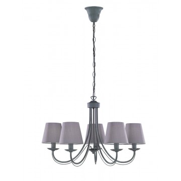 Κρεμαστό Φωτιστικό Trio Lighting Cortez Φινίρισμα Τσιμέντου    