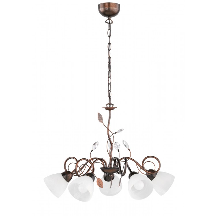 Κρεμαστό Φωτιστικό Trio Lighting Traditio Πατίνα Χαλκού    