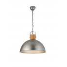 Κρεμαστό Φωτιστικό Vintage Trio Lighting Delhi Νίκελ Αντικέ   