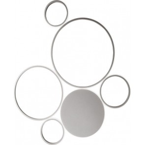 POIS φωτιστικό οροφής Ondaluce Pois/Silver-Gr    