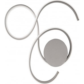 Φωτιστικό Οροφής Ondaluce Pl.Twist/Silver-Pc       