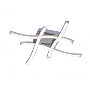 Φωτιστικό Οροφής RL Lighting Route R62474407 νίκελ ματ