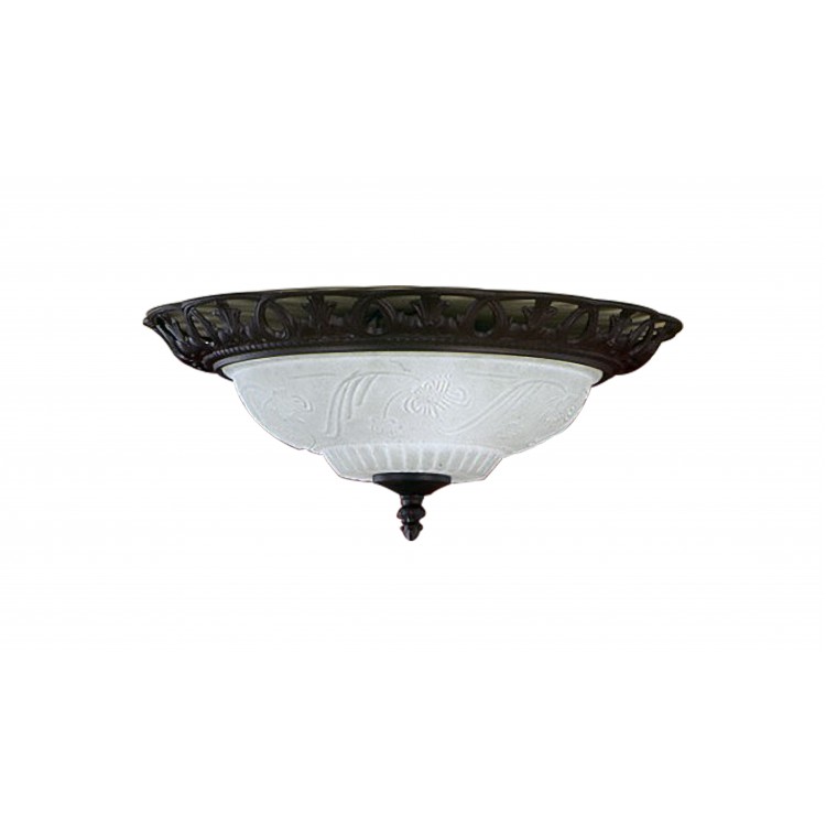 Φωτιστικό Οροφής Trio Lighting Rustica Σκουριά Χαλκού    