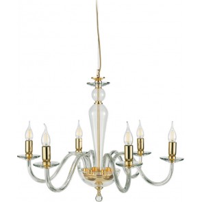 Φωτιστικό Πολυέλαιος Ondaluce Lp.Pagan/6-Oro       