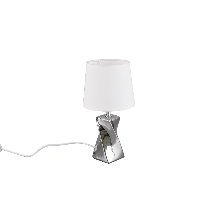 Επιτραπέζια Λάμπα RL Lighting Abeba Ασημί     