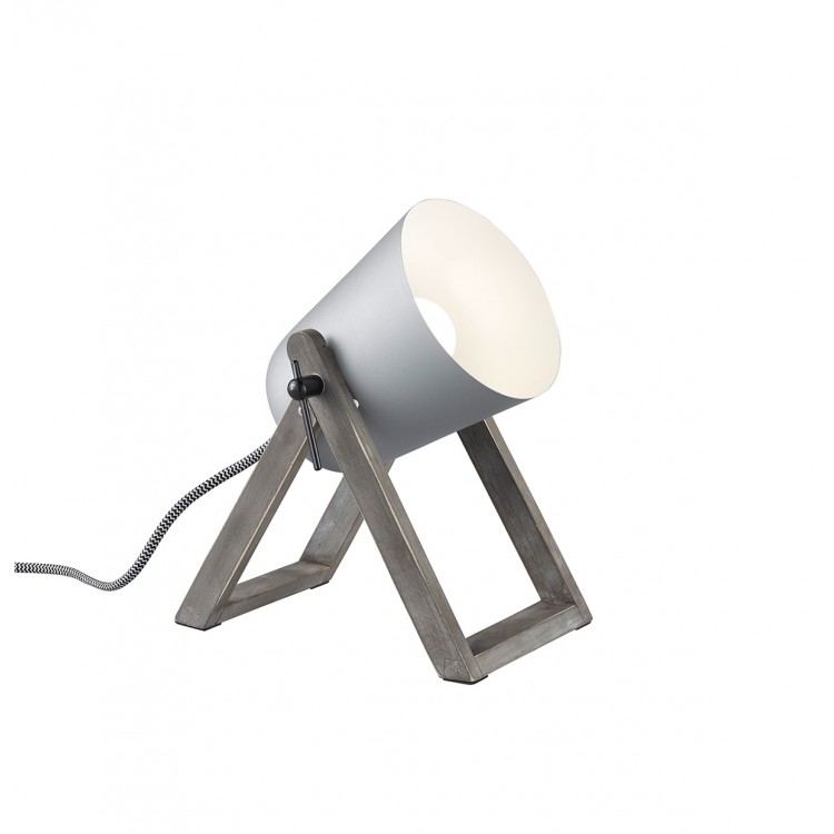Επιτραπέζια Λάμπα RL Lighting Marc Γκρι     