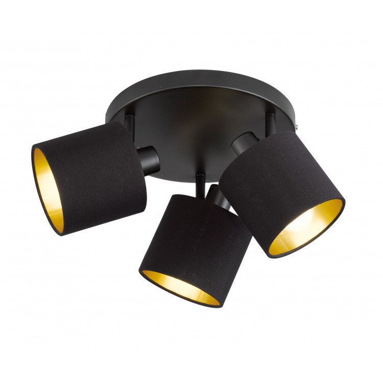 Σποτ RL Lighting Tommy Μαύρο      