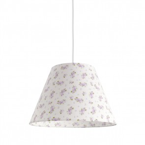 Alkyone Vintage Κρεμαστό Φωτιστικό - Floral Purple